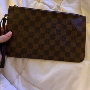 Louis Vuitton Red and Brown Interior